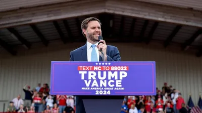 Вице-президент США Джей Ди Вэнс, фото - Новости Zakon.kz от 02.08.2025 15:57