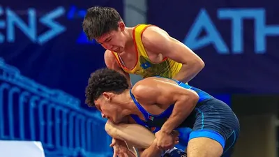 Динмухаммед Касымбек, борьба, чемпионат мира, бронза , фото - Новости Zakon.kz от 02.08.2025 23:05