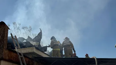 пожар, пожарные, МЧС, фото - Новости Zakon.kz от 02.08.2025 10:05