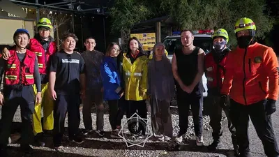 туристы потерялись в ущелье Аюсай, фото - Новости Zakon.kz от 04.08.2025 06:59