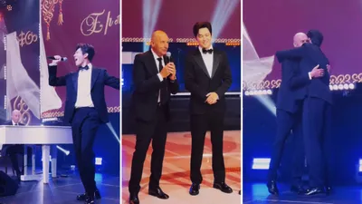 Игорь Крутой, Димаш Кудайберген , фото - Новости Zakon.kz от 04.08.2025 18:01