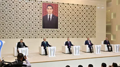 Президент РК Касым-Жомарт Токаев, участники неформальной встречи глав государств Центральной Азии, фото - Новости Zakon.kz от 05.08.2025 10:12