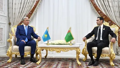 Токаев, президент Туркменистана, встреча, фото - Новости Zakon.kz от 05.08.2025 17:37