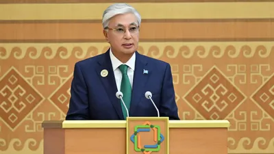 Токаев, конференция, выступление, Туркменистан, фото - Новости Zakon.kz от 05.08.2025 13:11