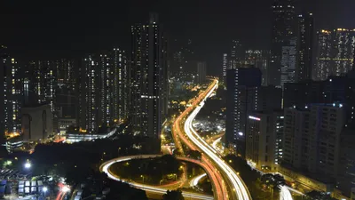 Китайский ночной город, фото - Новости Zakon.kz от 05.08.2025 07:21