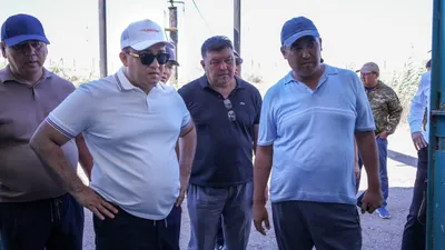 встреча с акимом, фото - Новости Zakon.kz от 06.08.2025 21:05