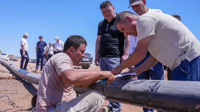 Шардара, вода, фото - Новости Zakon.kz от 07.08.2025 20:48