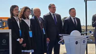 АЭС, строительство АЭС, Алмасадам Саткалиев, Алексей Лихачев, Казахстан, Алматинская область, фото - Новости Zakon.kz от 08.08.2025 11:43