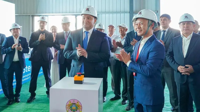 Современный завод по производству алюминиевых изделий открыли в Туркестанской области