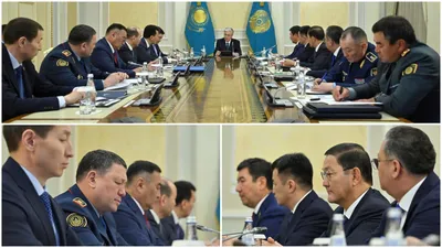 Касым-Жомарт Токаев, заседание Совбеза, фото - Новости Zakon.kz от 13.08.2025 16:31