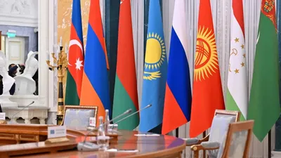 Флаги стран СНГ, фото - Новости Zakon.kz от 14.08.2025 08:40