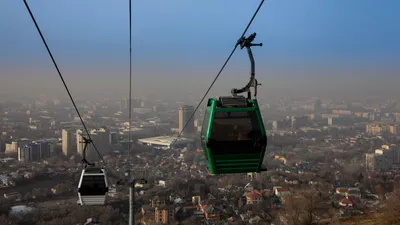 Смог, загрязнение воздуха, выхлопы, пелена, дымка, смог в Алматы, загрязнение воздуха в Алматы, грязный воздух в Алматы, фото - Новости Zakon.kz от 24.10.2025 10:21