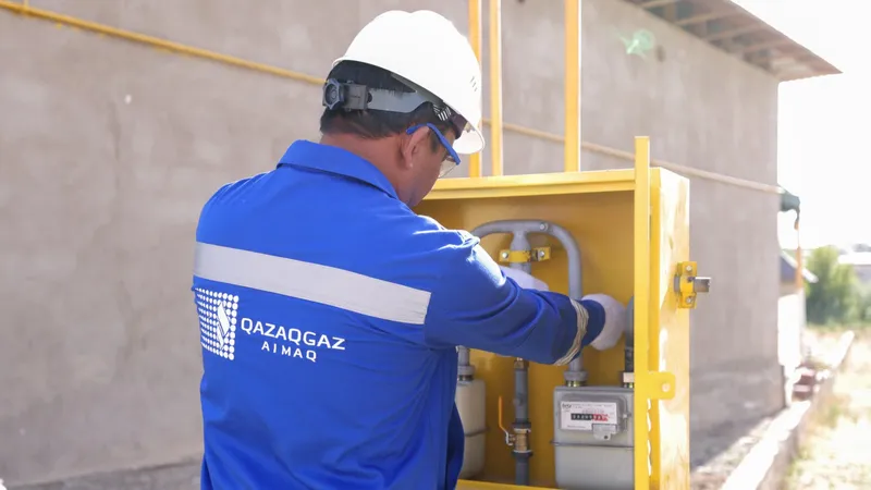 1400 домов в Шымкенте получили доступ к природному газу