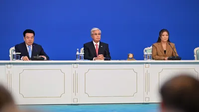 президент РК Касым-Жомарт Токаев, фото - Новости Zakon.kz от 15.08.2025 11:22