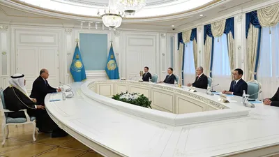 Касым-Жомарт Токаев, встреча , фото - Новости Zakon.kz от 15.08.2025 18:29