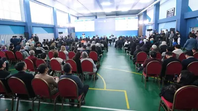 Встреча госслужащего с населением, госслужба, аким, собрание, сурет - Zakon.kz жаңалық 28.11.2025 15:40