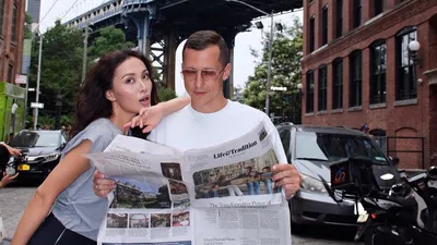 казахстанская актриса Фариза Ескермес с мужем Андреем Чалковым, фото - Новости Zakon.kz от 15.08.2025 10:33