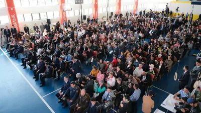 Встреча госслужащего с населением, госслужба, аким, собрание