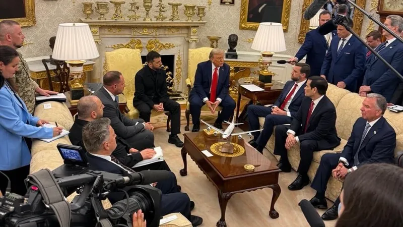 Основные заявления Трампа и Зеленского на встрече с европейскими лидерами