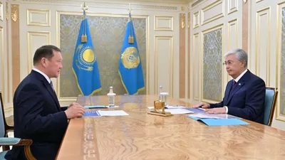 аким Костанайской области Касым-Жомарт Токаев, президент РК Касым-Жомарт Токаев, фото - Новости Zakon.kz от 18.08.2025 16:29