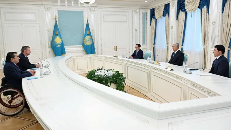 Главы Международного и Азиатского паралимпийских комитетов поблагодарили Токаева