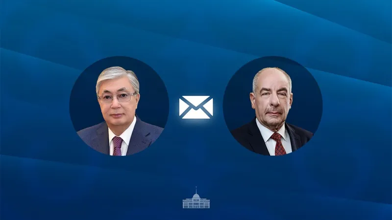 Токаев поздравил президента Венгрии с Днем Святого Иштвана