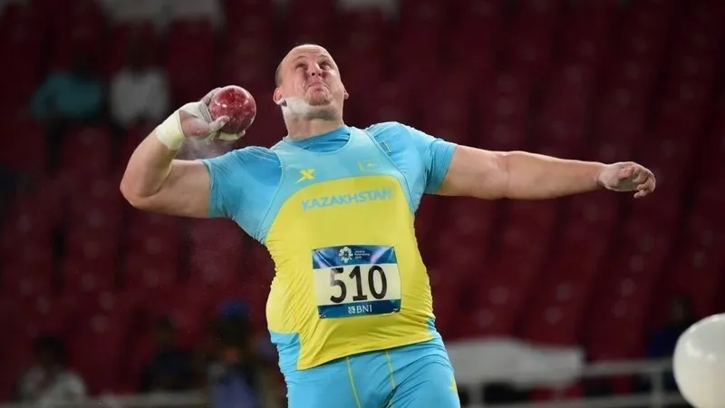 Казахстанец Иван Иванов завоевал бронзовую медаль в толкании ядра
