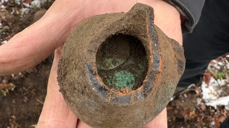 В польском лесу нашли клад из 600 средневековых монет