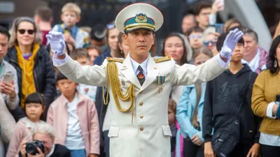 VII Международный военно-музыкальный фестиваль «Спасская башня — 2025», фото - Новости Zakon.kz от 23.08.2025 18:23