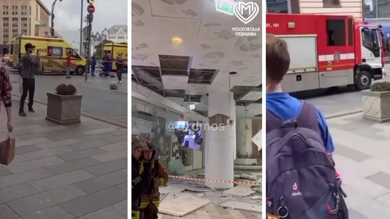 Взрыв прогремел в Центральном детском магазине в Москве