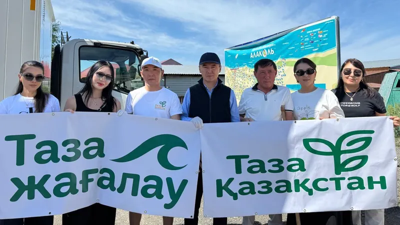 Масштабные акции в рамках экологической программы "Таза Қазақстан" прошли в области Абай