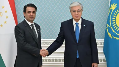 Токаев, Рустами Эмомали, прием, Астана, фото - Новости Zakon.kz от 26.08.2025 16:42