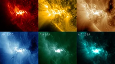 кадры вспышки на Солнце, фото - Новости Zakon.kz от 26.08.2025 11:30