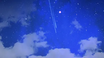 небо, звезды, облака, след, фото - Новости Zakon.kz от 26.08.2025 16:21