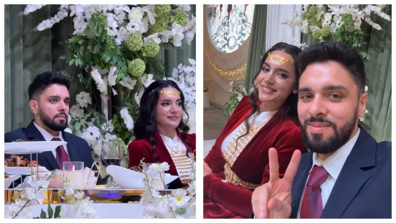 Свадьба до слез: казахстанская пара спортсменка Севда Алиева вышла замуж за американца