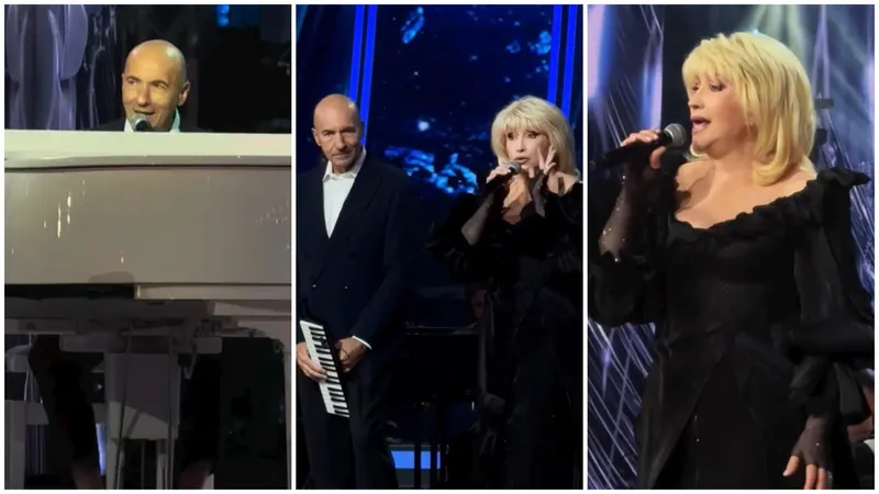 71-летний Крутой и 73-летняя Аллегрова сорвали овации, исполнив хит "Незаконченный роман"