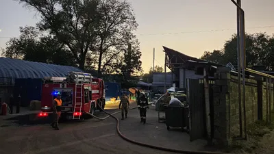 Пожар в Алматы, фото - Новости Zakon.kz от 28.08.2025 19:25
