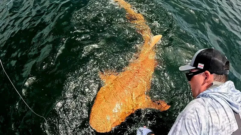 Ученые обнаружили уникальную ярко-оранжевую акулу