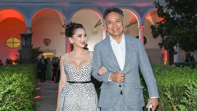 казахстанский продюсер Баян Алагузова с мужем, фото - Новости Zakon.kz от 28.08.2025 13:51