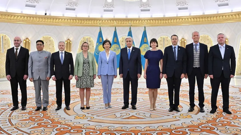 Токаев передал наилучшие пожелания главам Украины, Индии, Грузии и других стран