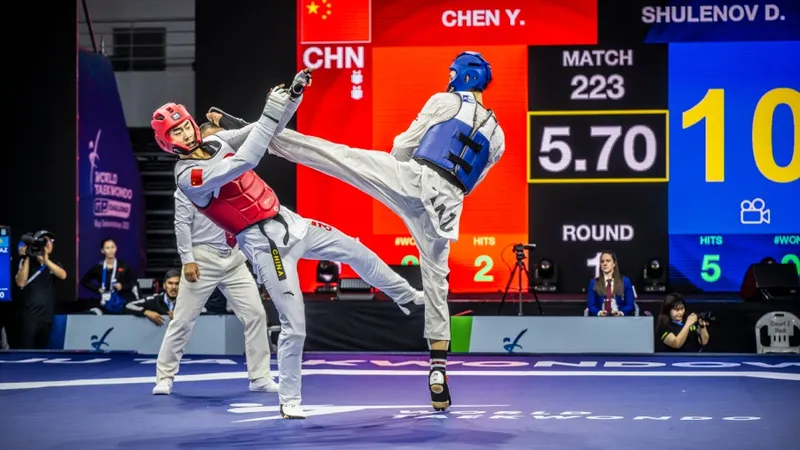 Вторую медаль удалось завоевать Казахстану на Гран-при по таэквондо в Южной Корее