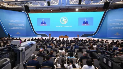 президент Казахстана Касым-Жомарт Токаев выступает, фото - Новости Zakon.kz от 29.08.2025 13:02