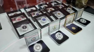 Коллекционные монеты Национального Банка РК, коллекционные монеты Нацбанка РК, коллекционная монета, нацвалюта РК, национальная валюта РК, инвестиционные монеты, инвестиционная монета, фото - Новости Zakon.kz от 18.02.2026 20:37