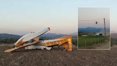 Крушение самолета, фото - Новости Zakon.kz от 30.08.2025 07:08