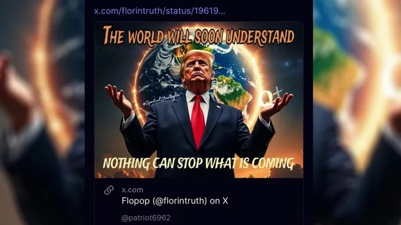 Трамп опубликовал загадочный пост в своей соцсети