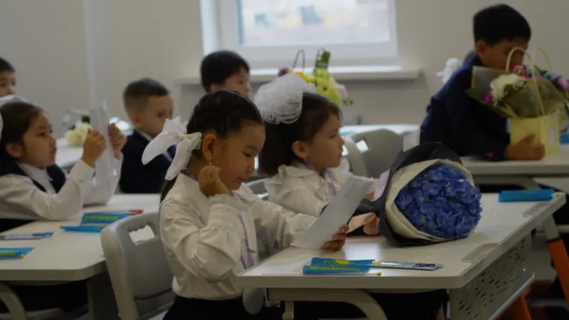 От "А" до "Т": комфортная школа №117 приняла 21 первый класс в Астане