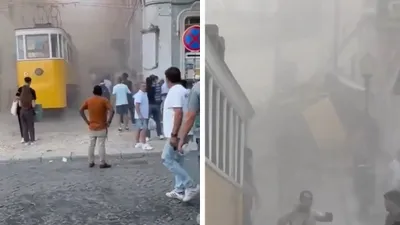 фуникулер сошел с рельсов и разбился, фото - Новости Zakon.kz от 04.09.2025 01:03