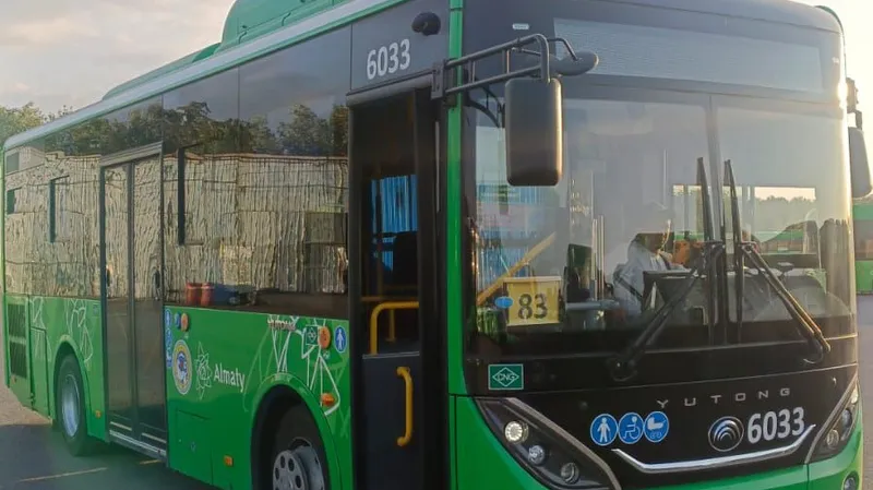 В Алматы появился новый автобусный маршрут