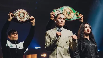 Балауса Муздиман выступила на вечере бокса, фото - Новости Zakon.kz от 05.09.2025 22:12