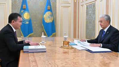 Токаев, Касымбек, встреча, Акорда, политика, фото - Новости Zakon.kz от 05.09.2025 16:06
